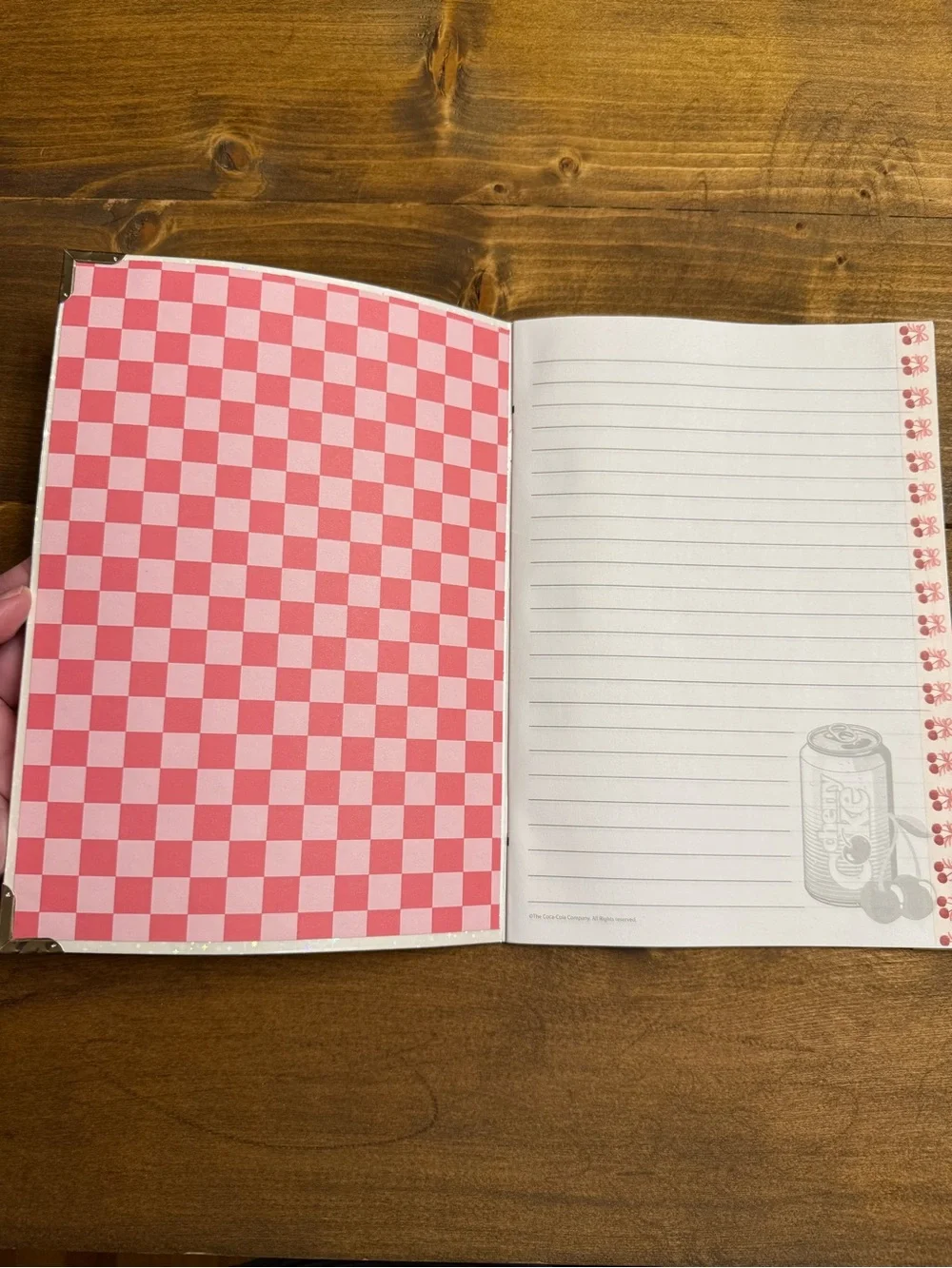 Cherry Coke Handmade Junk Journal Notebook